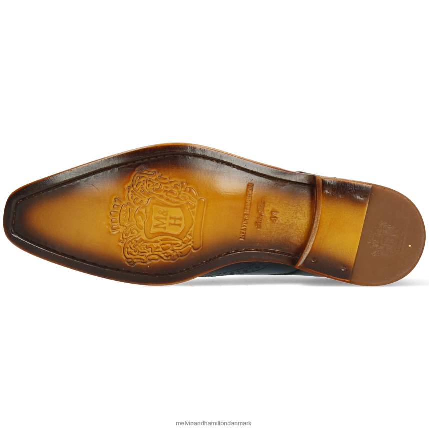 Mænd Melvin & Hamilton dylan 2 blå derby sko A28X66483