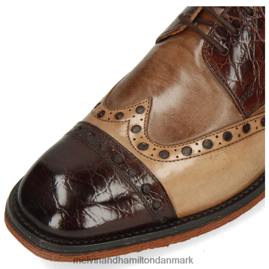 Mænd Melvin & Hamilton eddy 48 Brun derby sko A28X66542