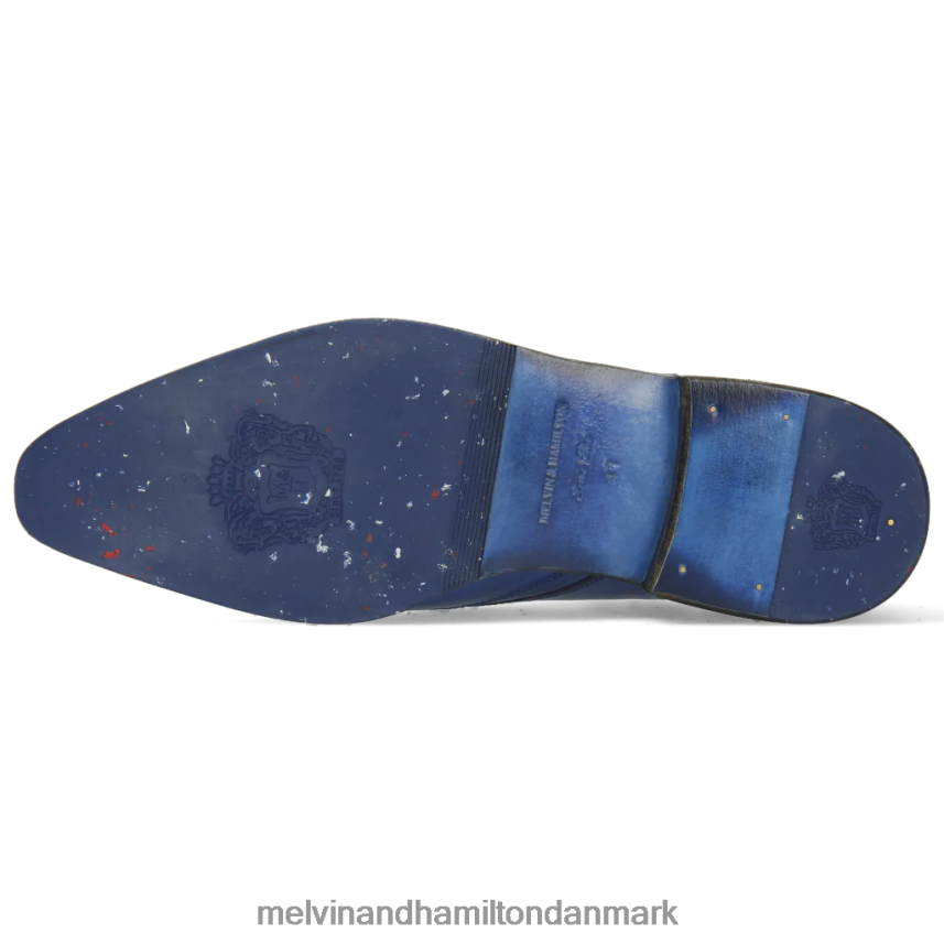 Mænd Melvin & Hamilton elvis 63 blå derby sko A28X66556