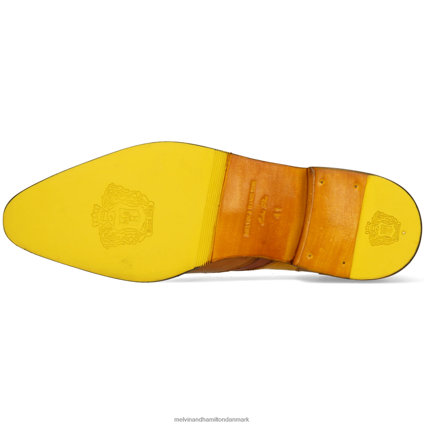 Mænd Melvin & Hamilton elvis 63 lysebrun derby sko A28X66498