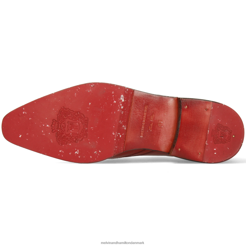 Mænd Melvin & Hamilton elvis 63 rød derby sko A28X66550