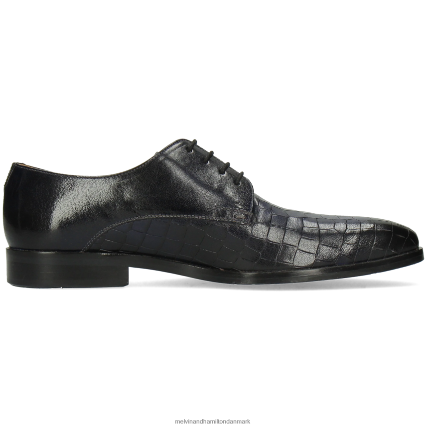 Mænd Melvin & Hamilton flynn 1 blå derby sko A28X66537