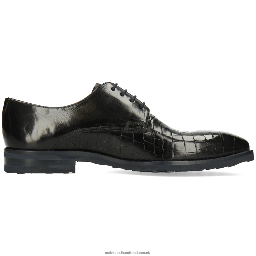 Mænd Melvin & Hamilton flynn 1 sort derby sko A28X66377