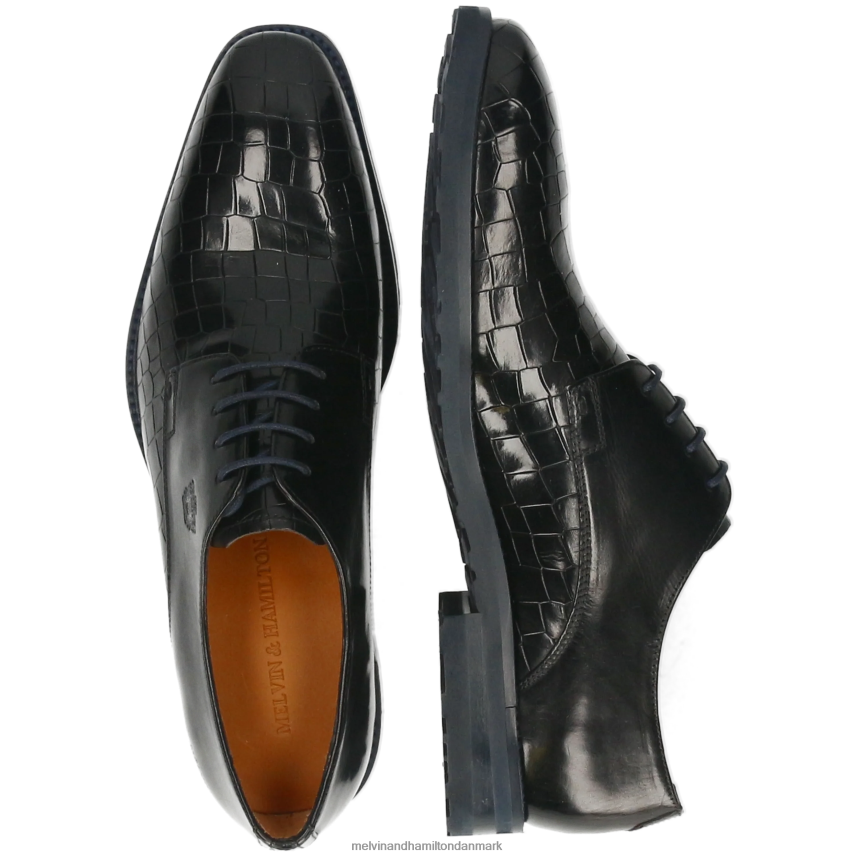 Mænd Melvin & Hamilton flynn 1 sort derby sko A28X66377