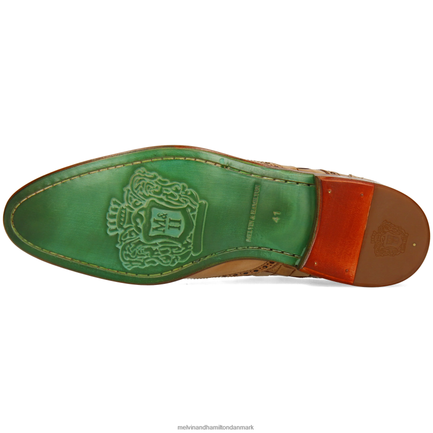 Mænd Melvin & Hamilton henry 7 lysebrun derby sko A28X66558