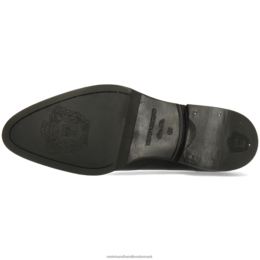 Mænd Melvin & Hamilton kane 2 sort derby sko A28X66361