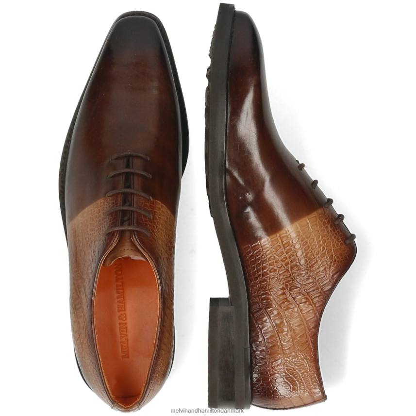 Mænd Melvin & Hamilton lanse 61 Brun derby sko A28X66390