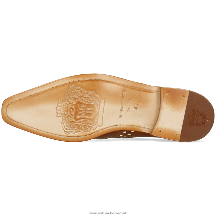 Mænd Melvin & Hamilton lanse 66 Brun derby sko A28X66407