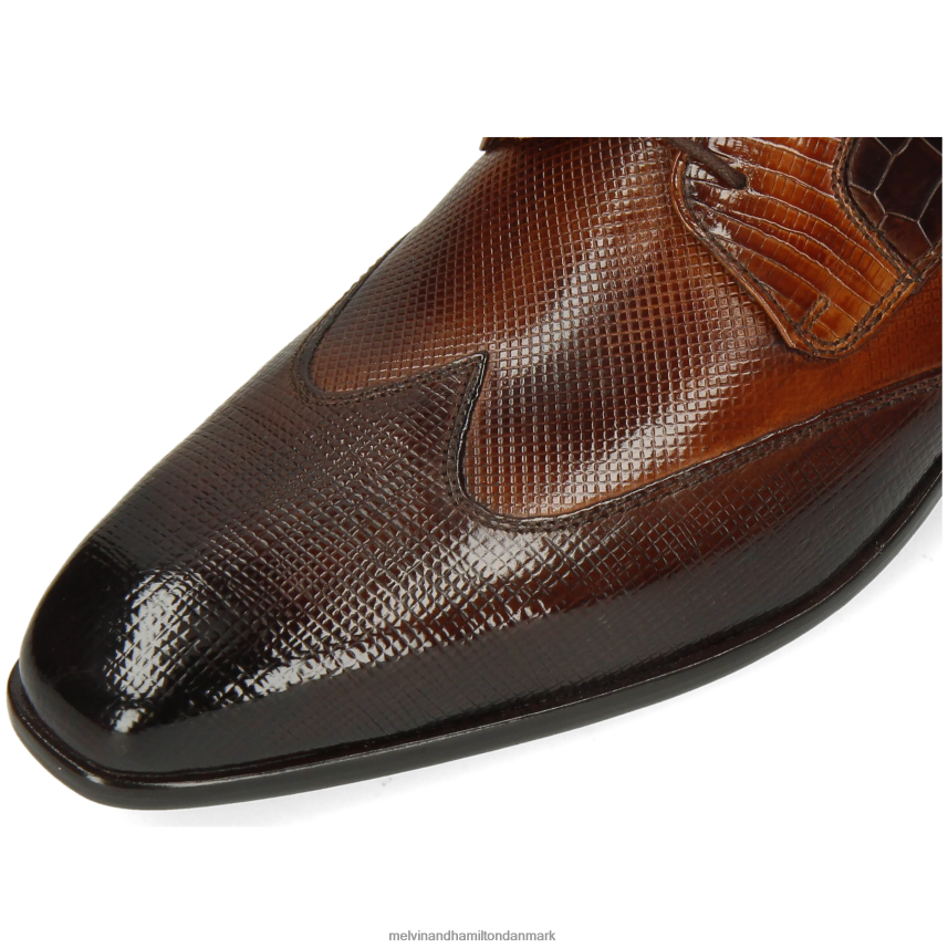 Mænd Melvin & Hamilton lanse 9 Brun derby sko A28X66433