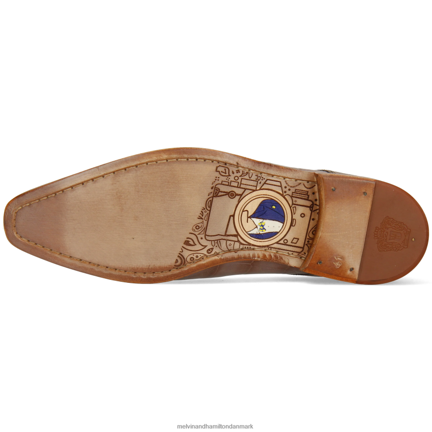 Mænd Melvin & Hamilton lewis 13 taupe derby sko A28X66489