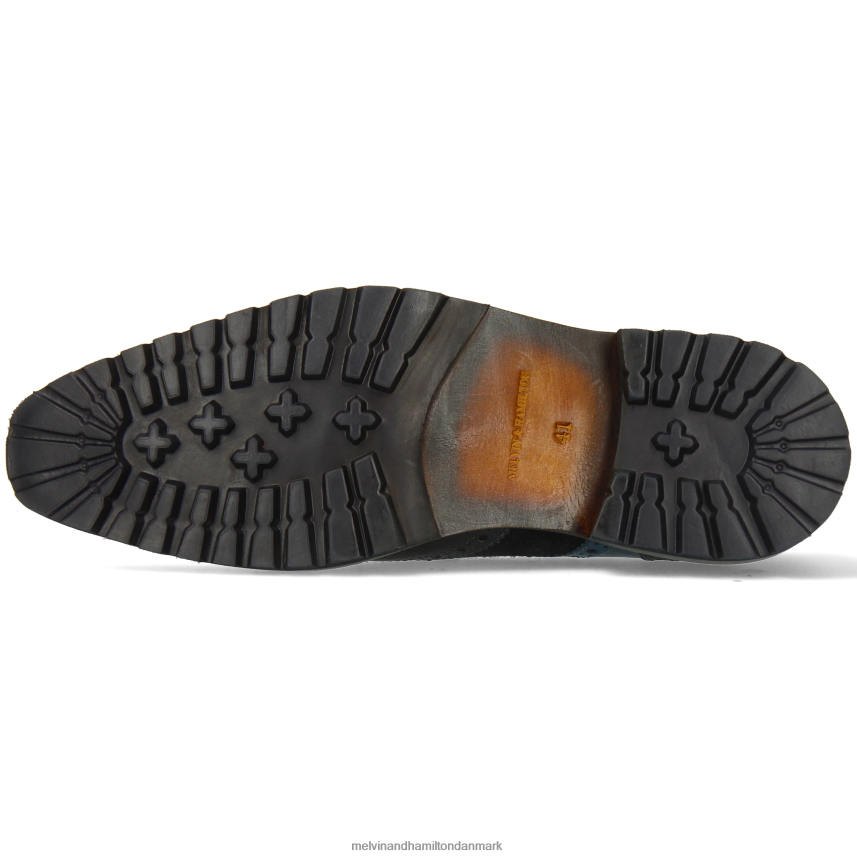 Mænd Melvin & Hamilton marvin 1 blå derby sko A28X66379