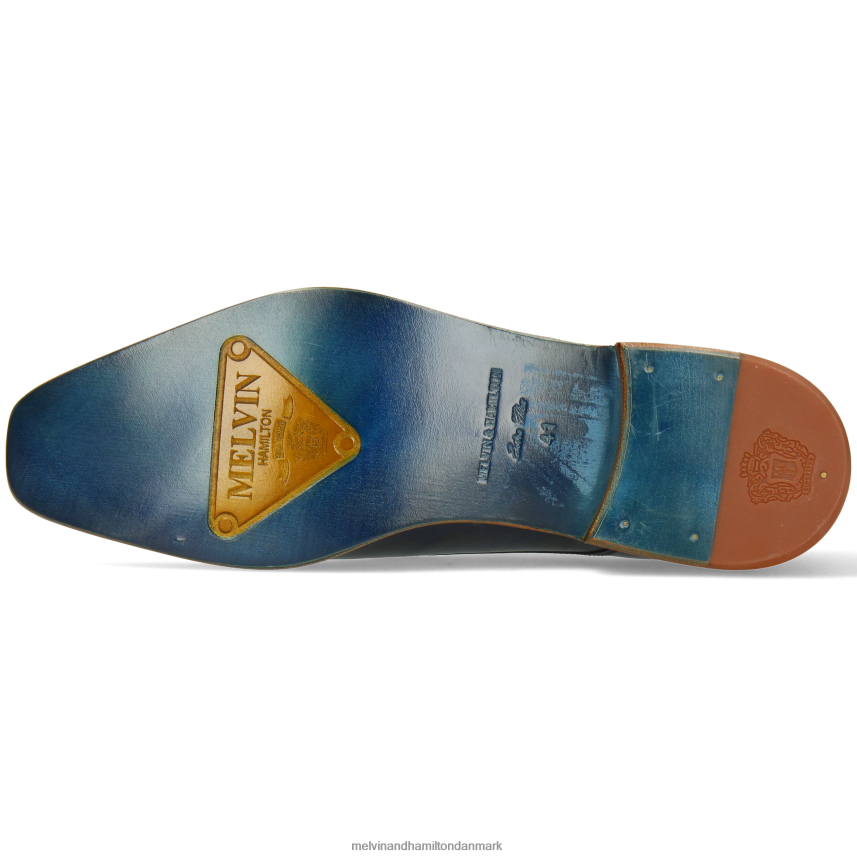 Mænd Melvin & Hamilton obligation 1 blå derby sko A28X66410