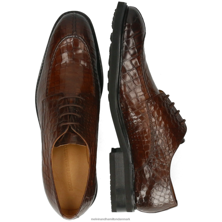 Mænd Melvin & Hamilton parker 1 Brun derby sko A28X66413
