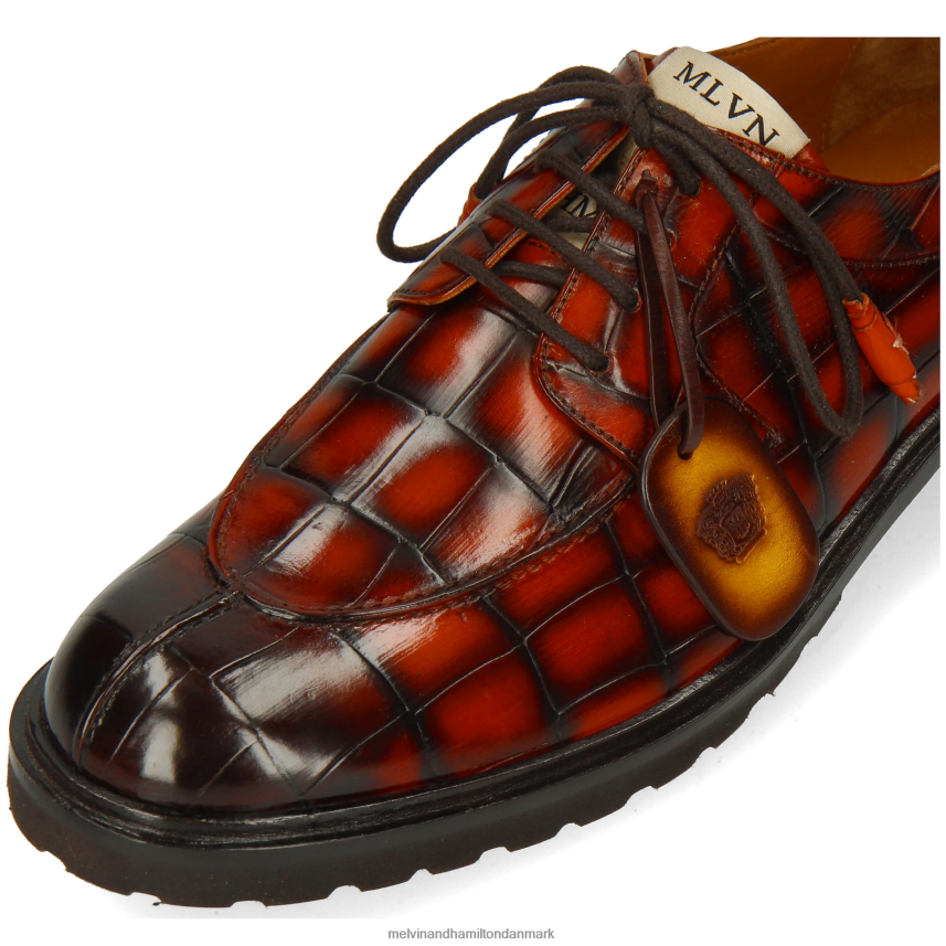 Mænd Melvin & Hamilton pierce 2 orange derby sko A28X66430