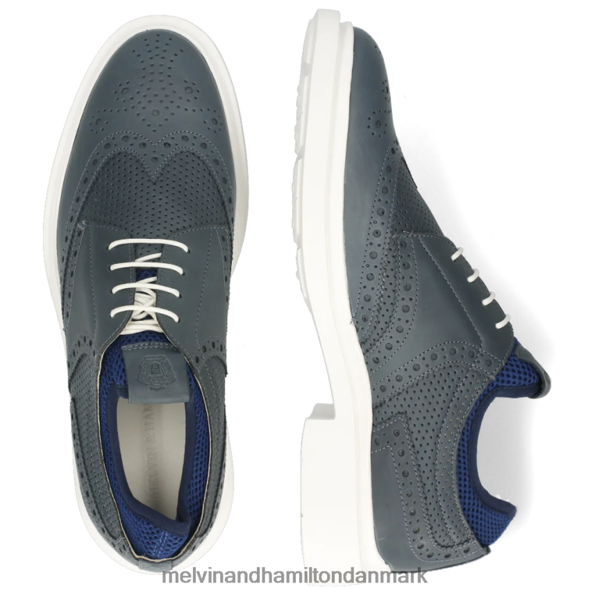 Mænd Melvin & Hamilton ron 2 blå derby sko A28X66521