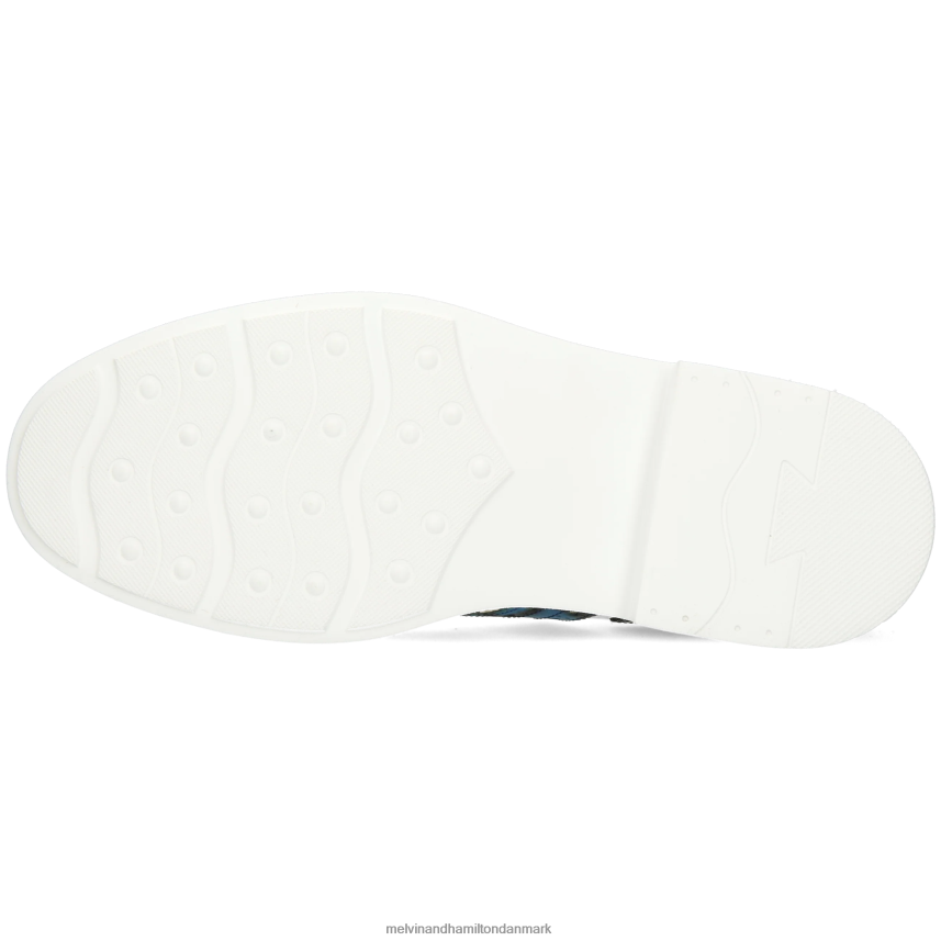 Mænd Melvin & Hamilton ron 2 blå derby sko A28X66547