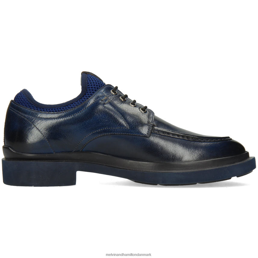 Mænd Melvin & Hamilton ron 4 blå derby sko A28X66452