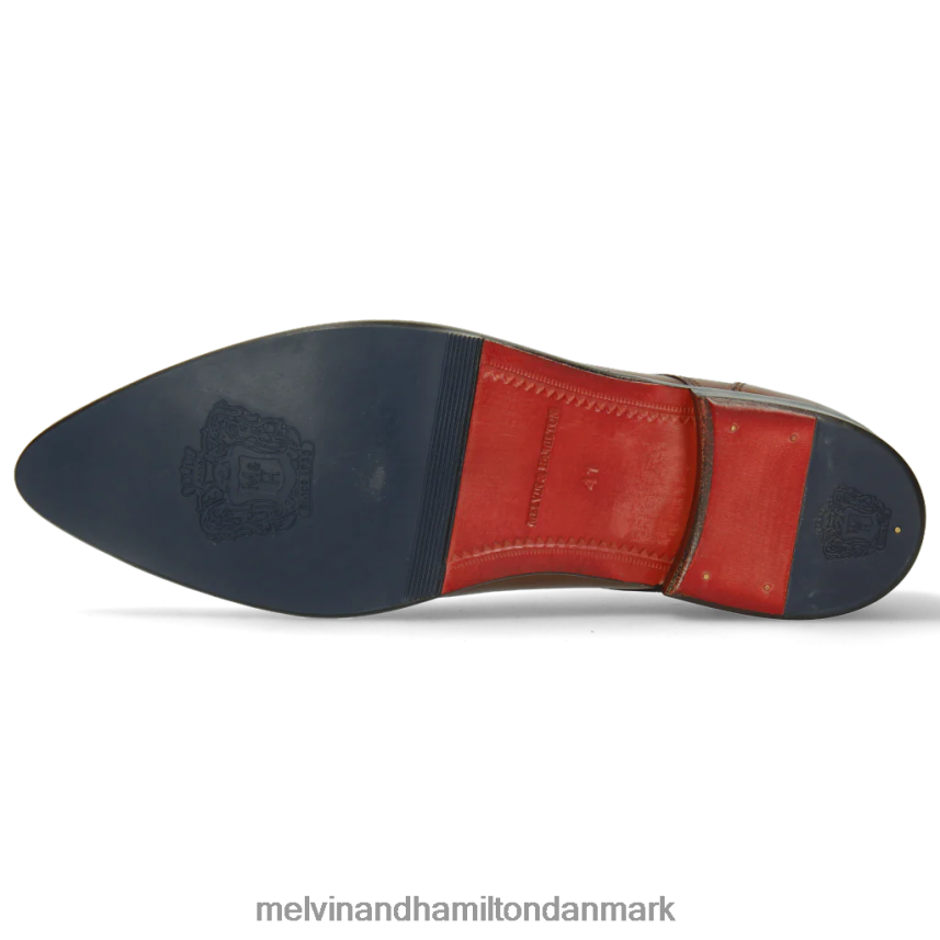 Mænd Melvin & Hamilton toni 1 Brun derby sko A28X66486