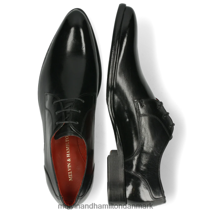 Mænd Melvin & Hamilton toni 1 sort derby sko A28X66491