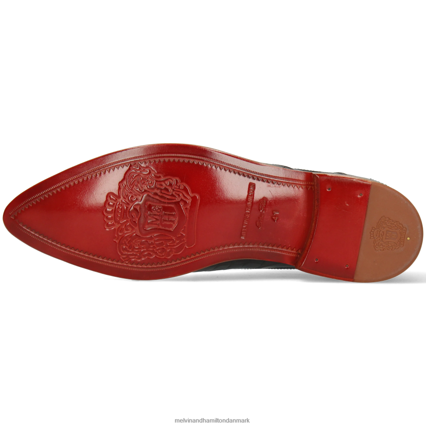 Mænd Melvin & Hamilton toni 39 blå derby sko A28X66543