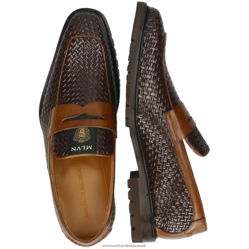 Mænd Melvin & Hamilton carlo 5 Brun loafers A28X66280
