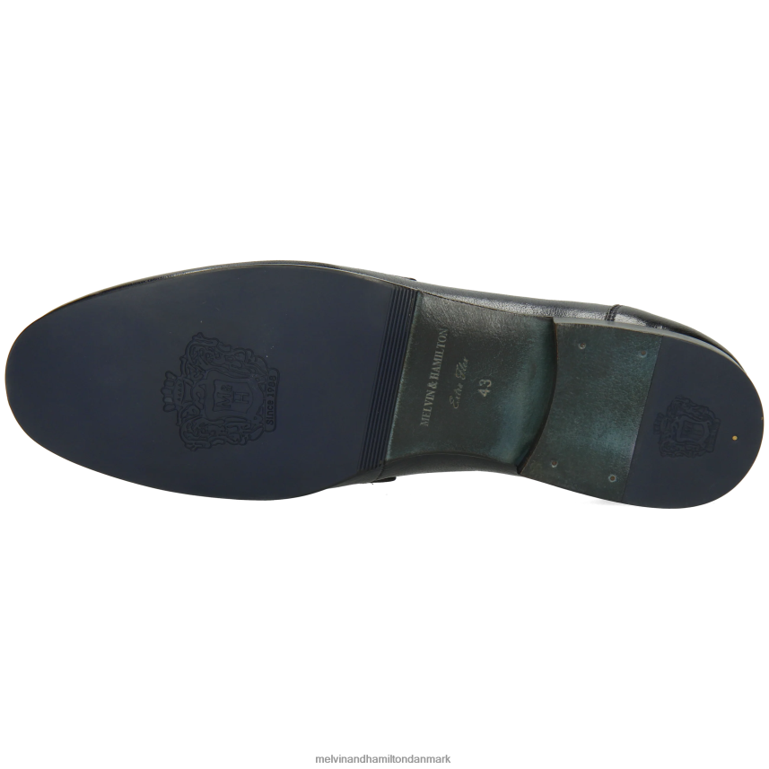 Mænd Melvin & Hamilton clive 16 blå loafers A28X66254