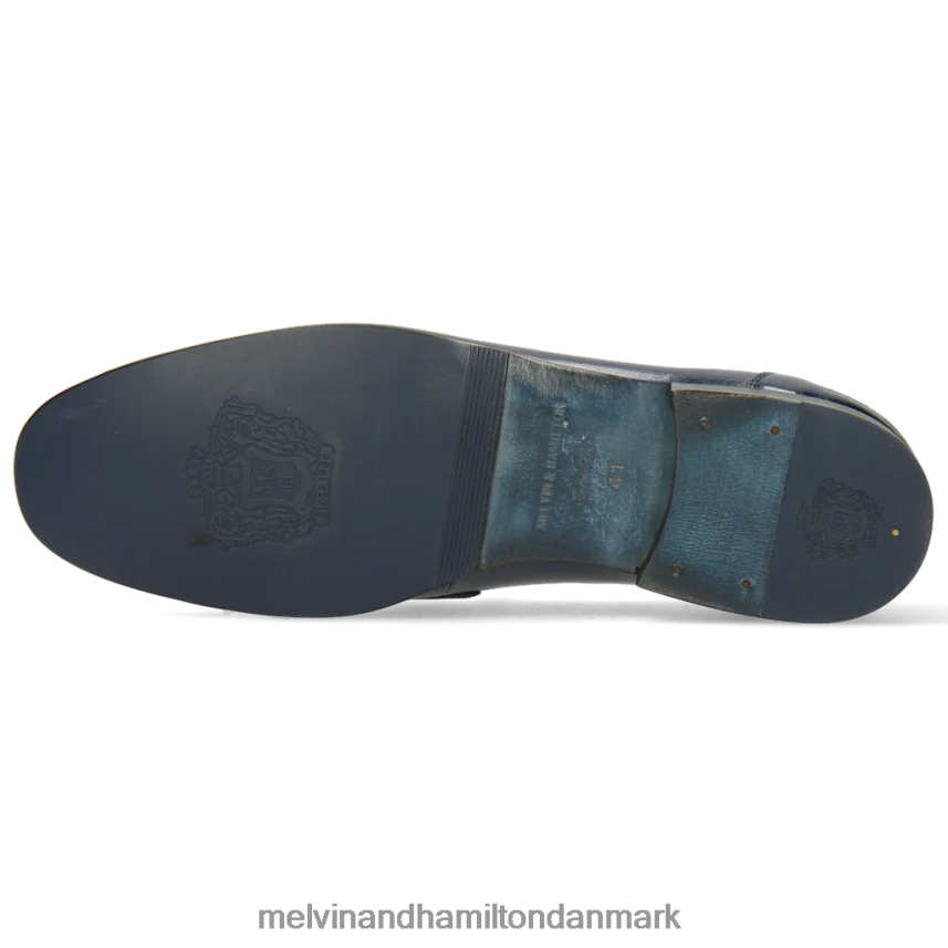 Mænd Melvin & Hamilton clive 16 blå loafers A28X66279