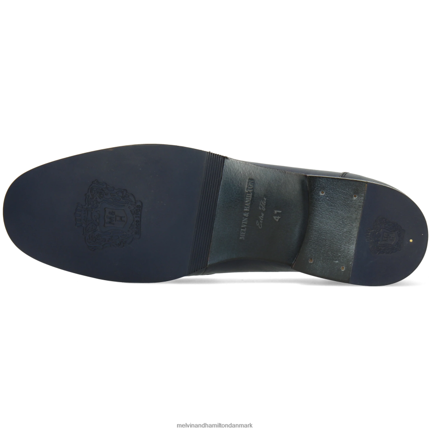 Mænd Melvin & Hamilton clive 16 blå loafers A28X66299
