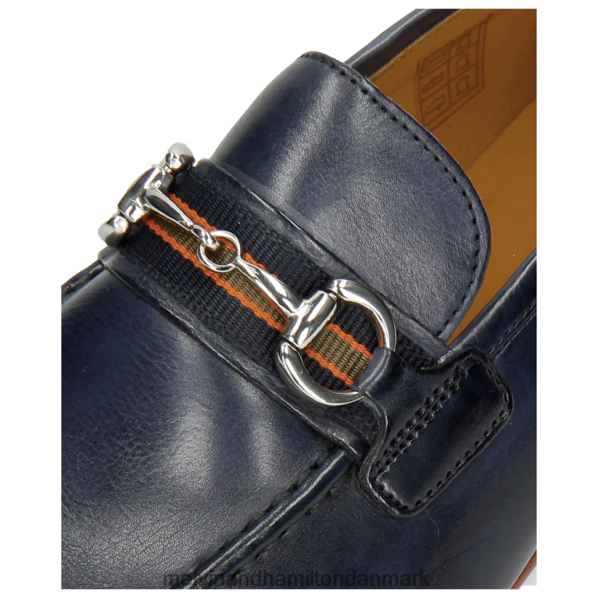 Mænd Melvin & Hamilton clive 16 blå loafers A28X66303