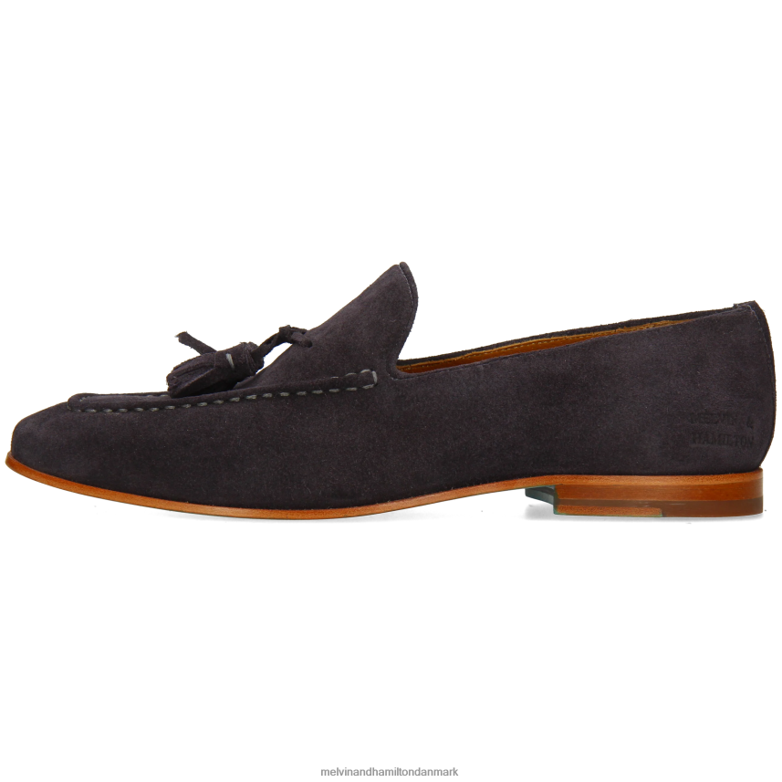 Mænd Melvin & Hamilton clive 20 blå loafers A28X66231