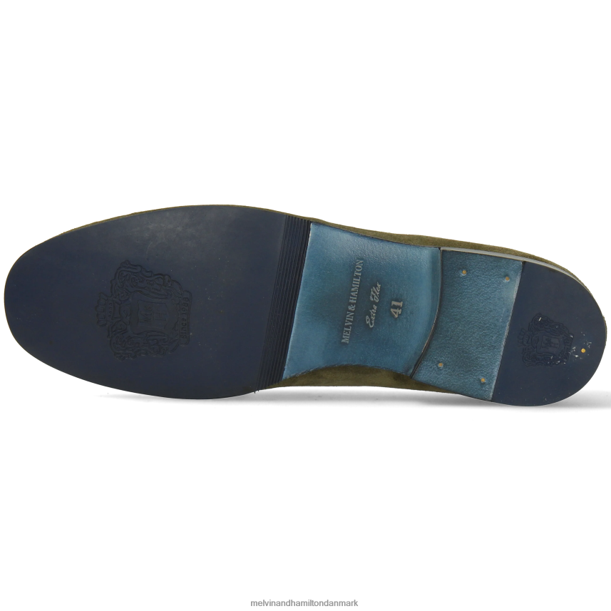 Mænd Melvin & Hamilton clive 20 grøn loafers A28X66222