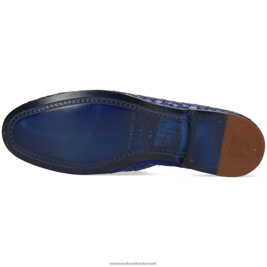 Mænd Melvin & Hamilton clive 22 blå loafers A28X66266
