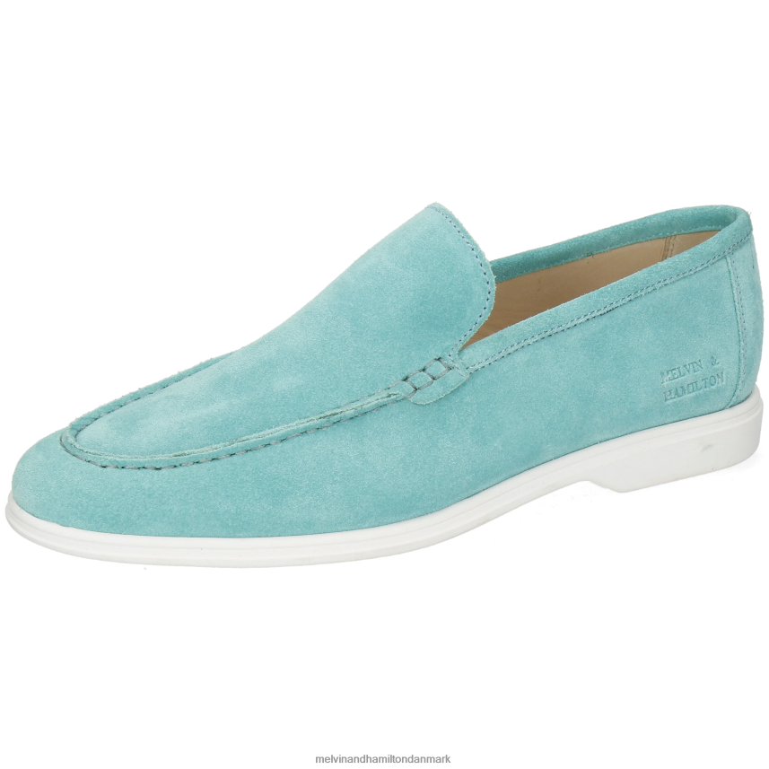 Mænd Melvin & Hamilton jarl 1 turkis loafers A28X66276