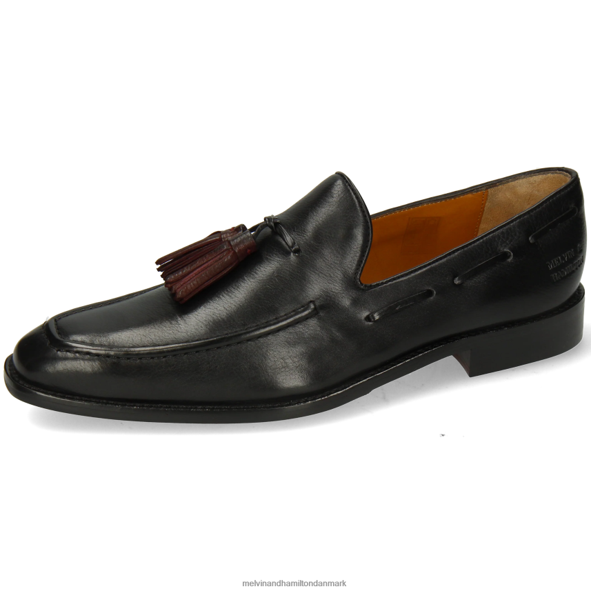 Mænd Melvin & Hamilton leonardo 1 sort loafers A28X66297