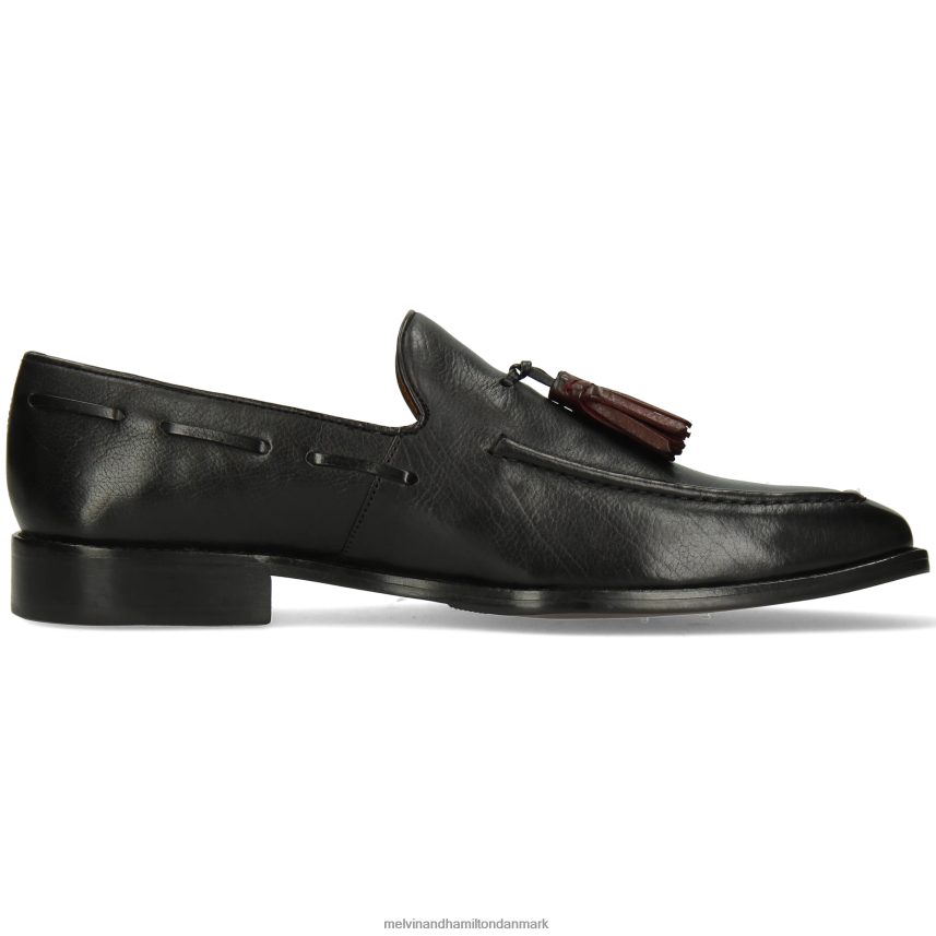 Mænd Melvin & Hamilton leonardo 1 sort loafers A28X66297