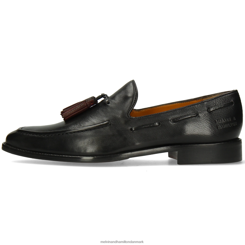 Mænd Melvin & Hamilton leonardo 1 sort loafers A28X66297