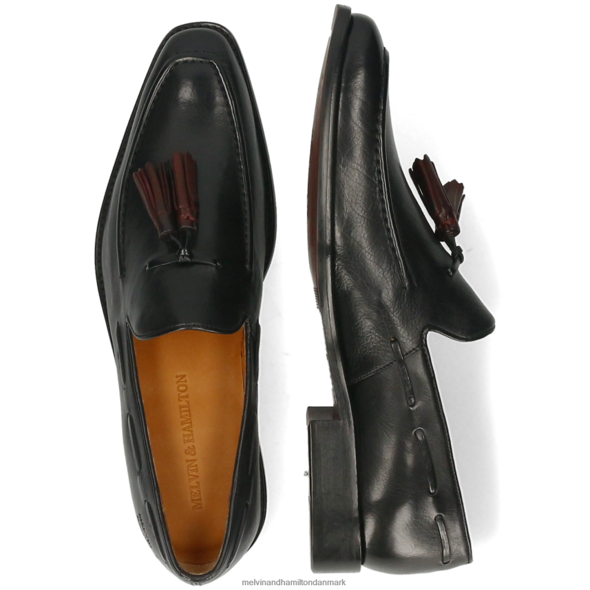 Mænd Melvin & Hamilton leonardo 1 sort loafers A28X66297
