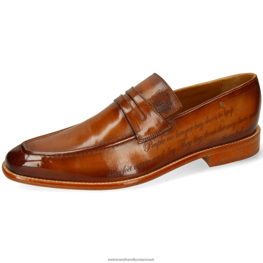 Mænd Melvin & Hamilton leonardo 37 Brun loafers A28X66214