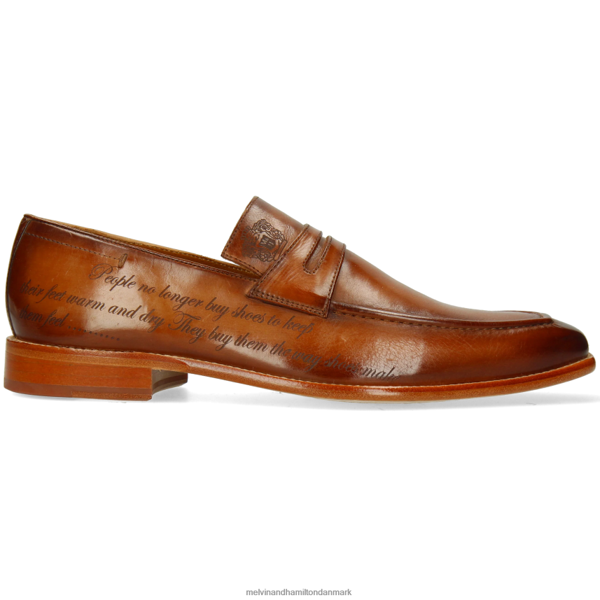 Mænd Melvin & Hamilton leonardo 37 Brun loafers A28X66214