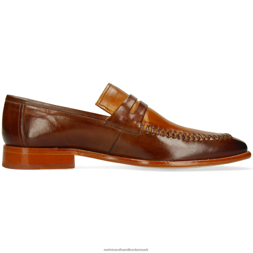 Mænd Melvin & Hamilton leonardo 41 Brun loafers A28X66264
