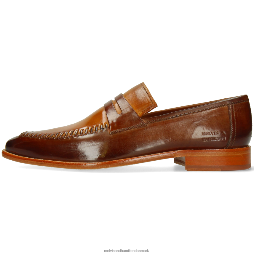 Mænd Melvin & Hamilton leonardo 41 Brun loafers A28X66264