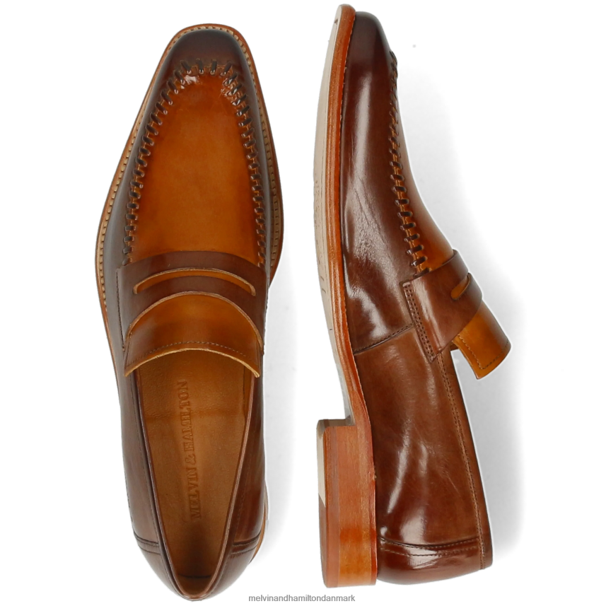 Mænd Melvin & Hamilton leonardo 41 Brun loafers A28X66264