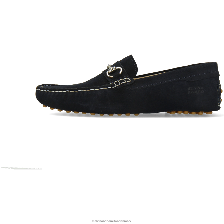 Mænd Melvin & Hamilton nelson 16 blå loafers A28X66230