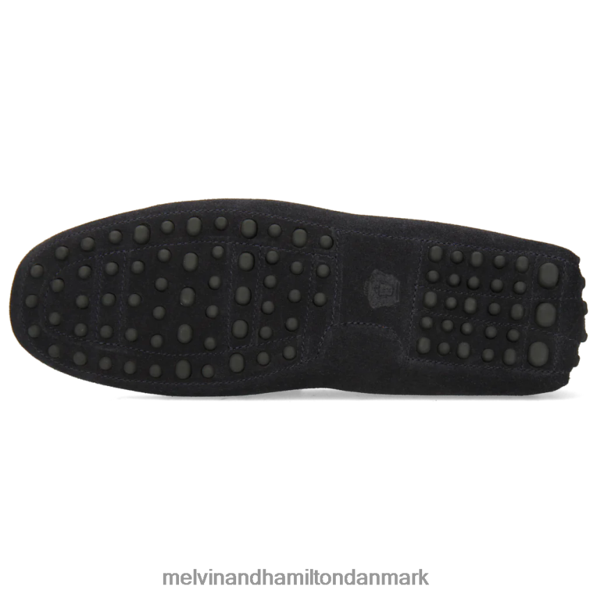 Mænd Melvin & Hamilton nelson 16 blå loafers A28X66316