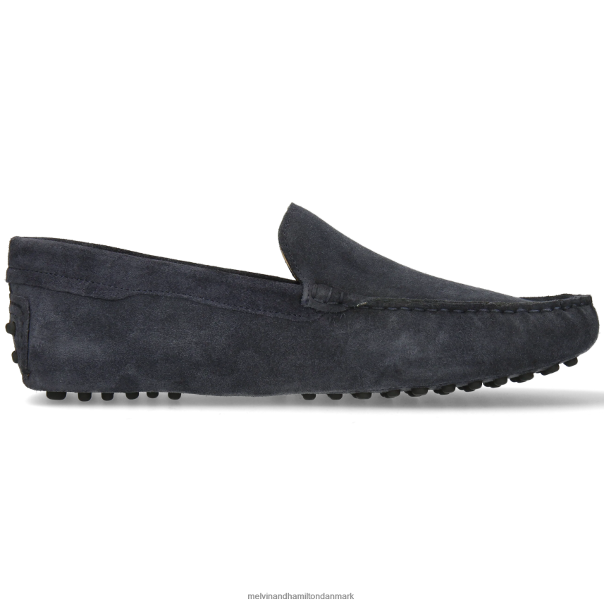Mænd Melvin & Hamilton nelson 1 blå loafers A28X66277
