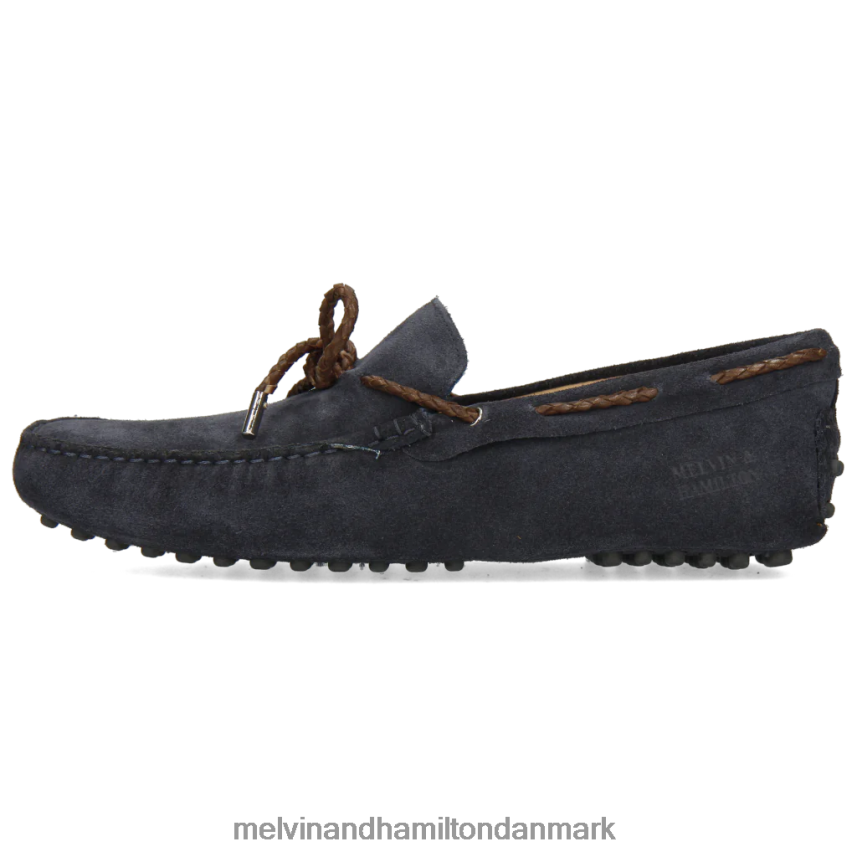 Mænd Melvin & Hamilton nelson 3 blå loafers A28X66300