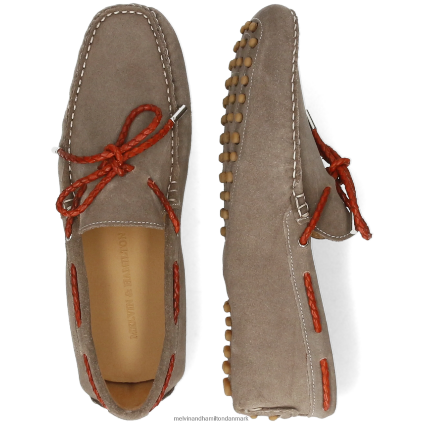 Mænd Melvin & Hamilton nelson 3 grå loafers A28X66311