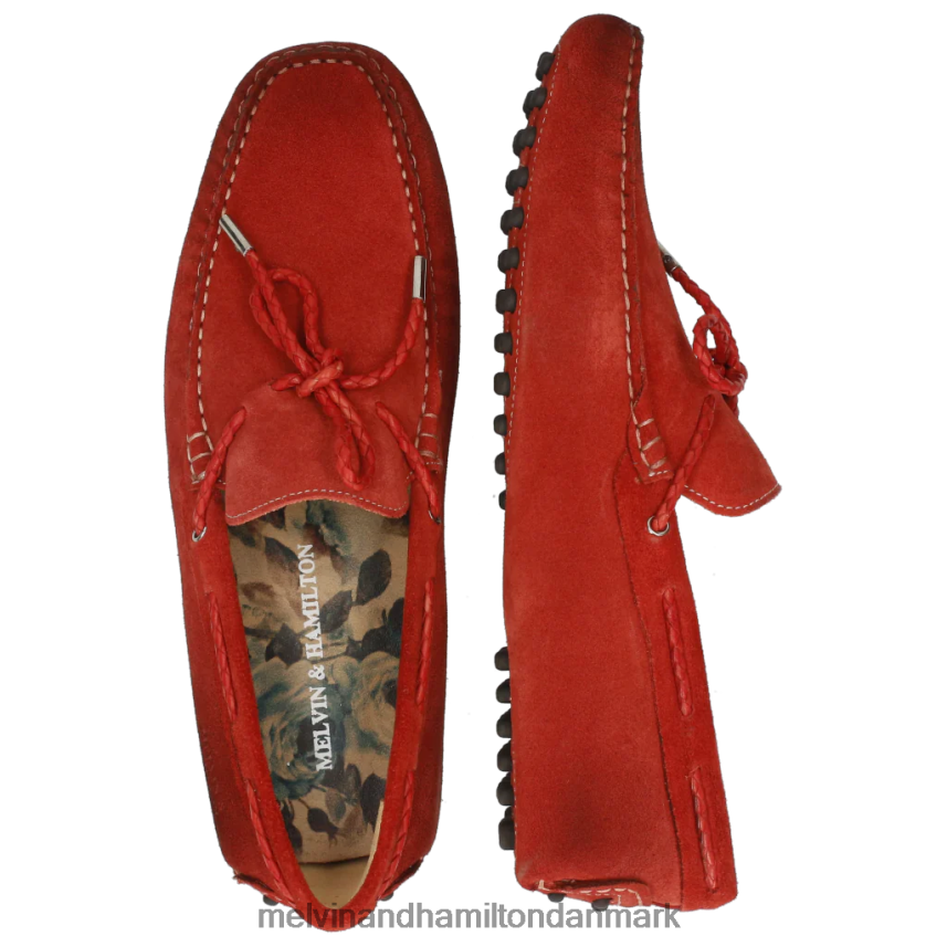 Mænd Melvin & Hamilton nelson 3 rød loafers A28X66304