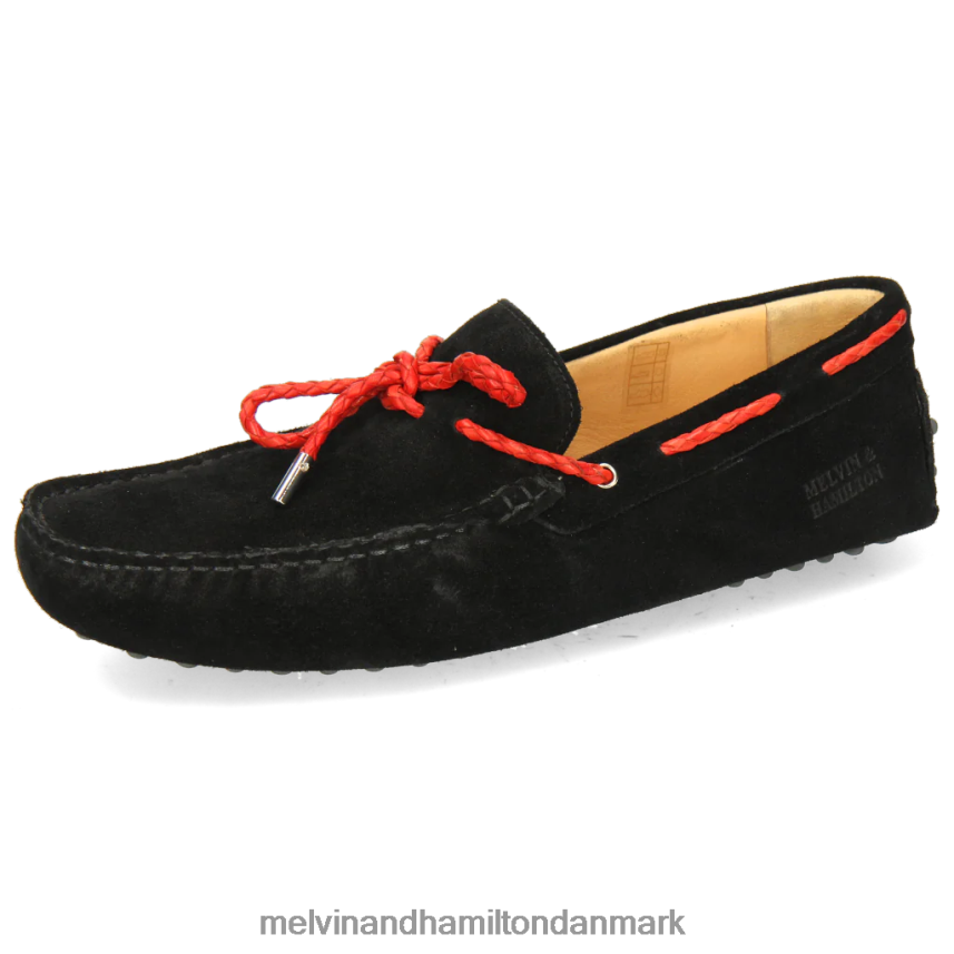 Mænd Melvin & Hamilton nelson 3 sort loafers A28X66321