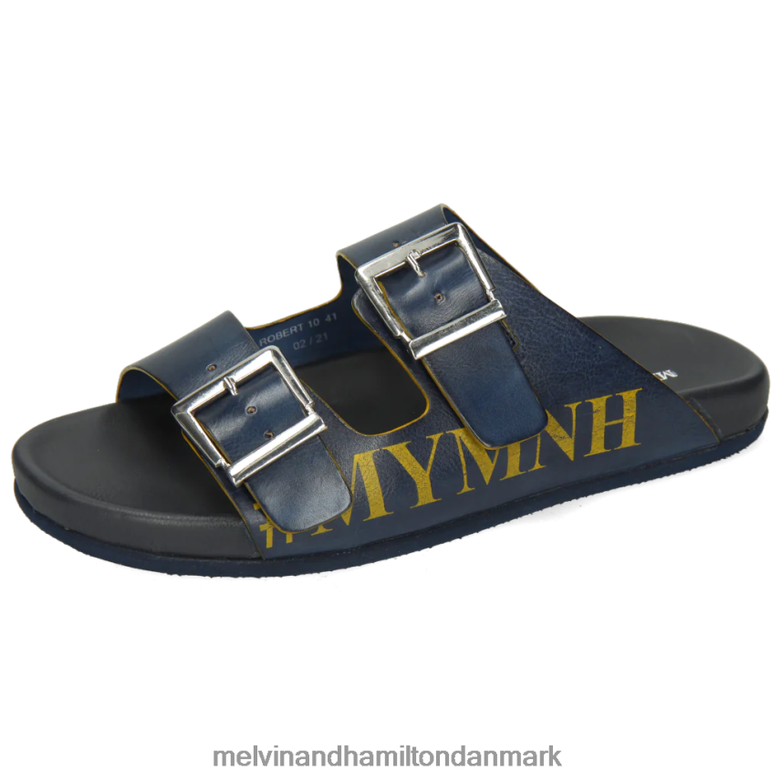 Mænd Melvin & Hamilton robert 10 blå muldyr A28X66727